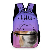 Mondxflaur Funny Dog Backpacks for School Kids Teen Schoolbag Lightweigh... - $645.13 MXN