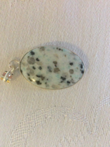 Multi-Colored Oval Pendant - $20.00