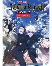 Jujutsu Kaisen Season 2 TV Series (1-23 End) Anime DVD [English Dub] [Free Gift] - £25.57 GBP
