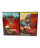 Disney Pixar 2 DVD/Blu-Ray Lot Cars 1 &amp; 2 (Blu-Ray) &amp; Mater&#39;s Tall Tales... - £8.95 GBP