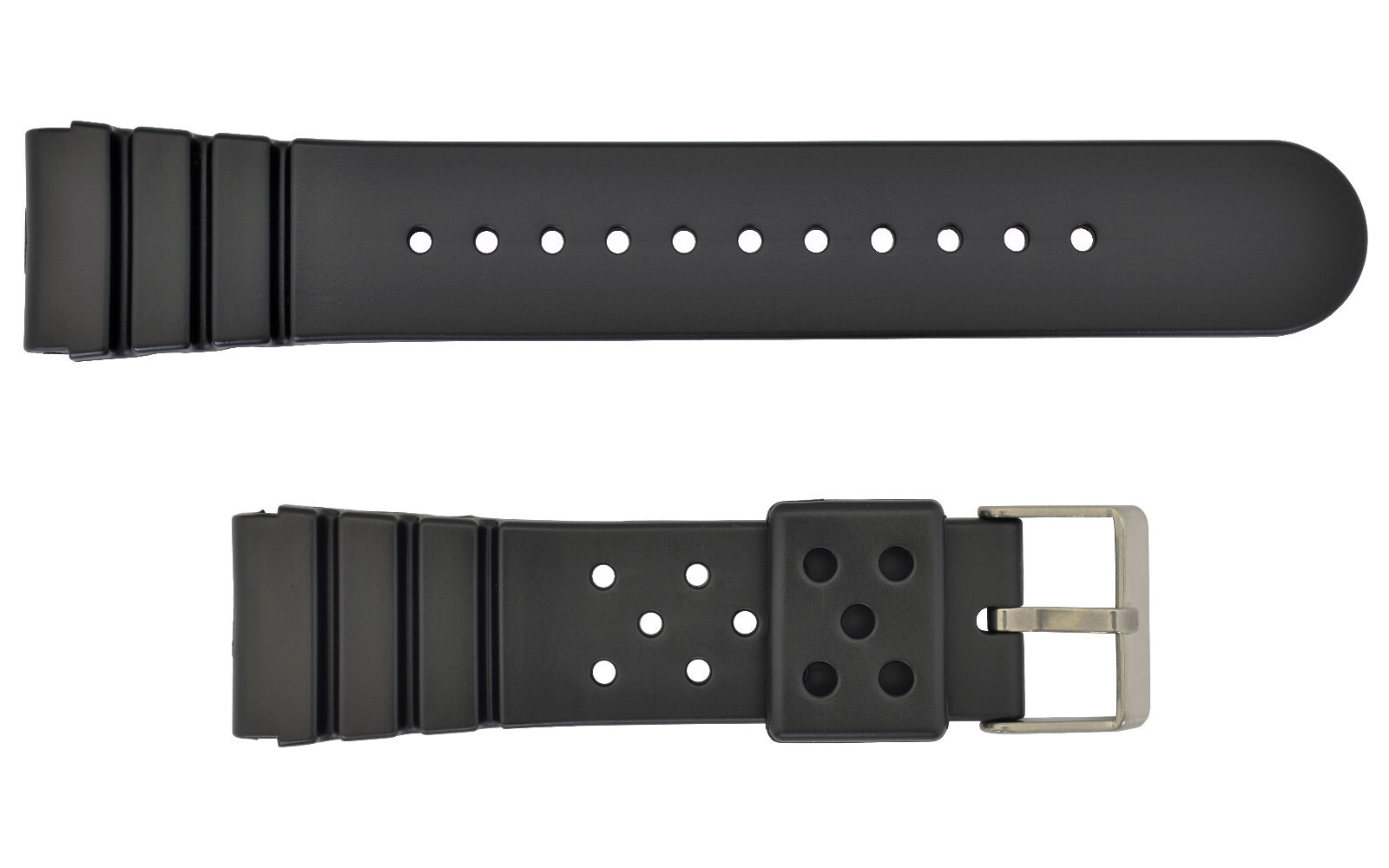 24mm Divers Watch Band rubber FOR Citizen  or any 24mm  watch strap - $14.85