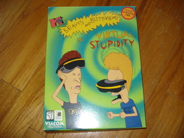 MTV&#39;s Beavis And Butt-Head in Virtual Stupidity PC Game Complete in Box - £43.95 GBP