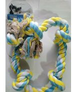 Healthy Teeth &amp; Jaws Doggie Floss Fresh N Floss 5 Knot Bone Rope Dog Toy... - $514.34 MXN