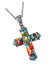 Cross Necklace for Women Christian - £65.56 GBP