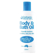 Grahams Body &amp; Bath Oil 220ml - $92.94