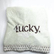 Tiddliwinks LUCKY Baby Blanket green sage horse equestrian Horseshoe Target - £50.71 GBP