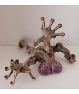 Woo Creature - Whimsical Pottery Sculpture by Richard and Susan Marshall... - £251.86 GBP