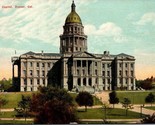 The State Capitol Denver CO Postcard PC6 - $4.99
