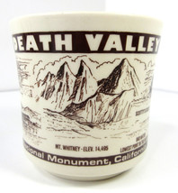 Death Valley National Monument California Mug Souvenir Cup Landmarks Map England - £15.25 GBP