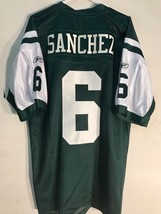 Reebok Authentic NFL Jersey New York Jets Mark Sanchez Green sz 54 - £26.90 GBP