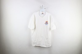 Vintage NASCAR Mens XL Spell Out Ricky Craven Tide Downy Racing T-Shirt White - £27.65 GBP