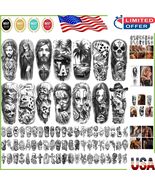 Cultural Chicano Tattoo Stickers - 77 Waterproof Fake Tattoos for Men &amp; ... - $298.02 MXN