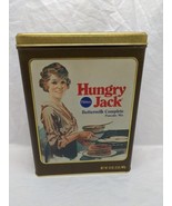 *EMPTY TIN*Pillsbury Hungry Jack Buttermilk Pancake Mix Tin 6&quot;x 2 1/2&quot; X... - $20.36 CAD