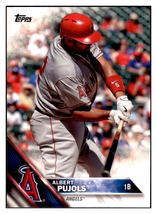 2016 Topps Albert Pujols Swinging Los
  Angeles Angels #500b Baseball card  
  M - £41.92 GBP