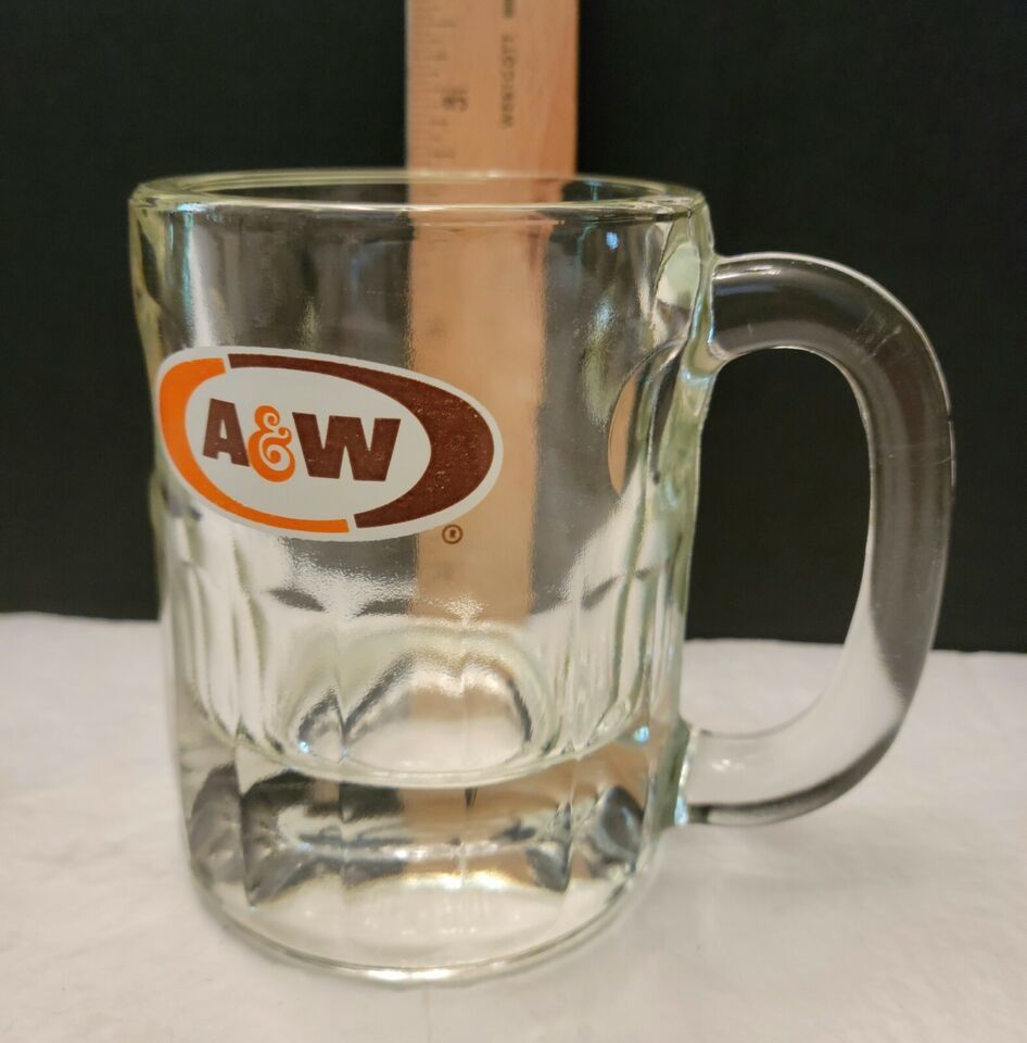 CHILD&#39;S SIZE A&amp;W ROOTBEER MUG GLASS - $10.00