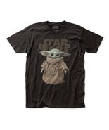 Star Wars The Mandalorian The Child Baby Yoda Figure Adult T-Shirt NEW U... - £13.88 GBP
