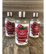 3 BELOVED APPLE &amp; CINNAMON BARK SHOWER &amp; BATH GEL -  3 OZ Each Travel Size - £8.80 GBP