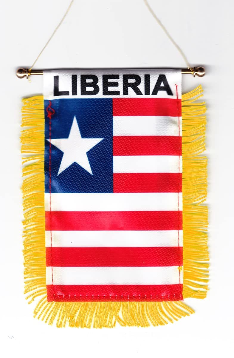 Liberia - Window Hanging Flags - $8.90