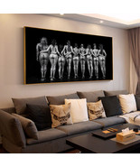 Sexy Legs on Beach Canvas Poster 70 cm x 120 cm (27 9/16in x 47 1/4in) U... - $68.45 CAD