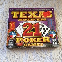 Texas Hold &#39;Em Poker Jewel Case  Windows/Mac  2004 - £8.74 GBP