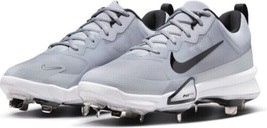 Nike Force Zoom Trout 9 Pro Low Metal Baseball Cleats Gray Men size 8 - £63.19 GBP