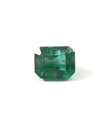 Natural Zambian Emerald Octagon Shape Faceted Cut Gemstone For Jewelry M... - $46.99