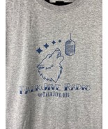 Talk Jive Radio T Shirt Size Medium Wolf Howling Graphic Music Norman Ok... - $279.12 MXN
