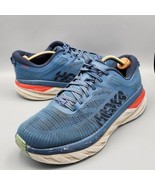 Hoka One One  Bondi 7 1110518 RTOS Blue Running Shoes Sneakers Men Size ... - $38.69