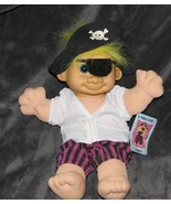 Russ Sinbad Troll Kidz Stuffed Soft Troll 12&quot; Doll Pirate Costume-Halloween - £11.60 GBP