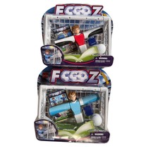 2x Goliath FOOOZ Challenge Desk Game Figures Red &amp; Blue -Soccer Unplug N... - $445.62 MXN