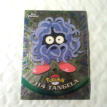 2000 Topps Chrome Pokemon TV Animation Edition Series 2 Tangela #114 VF/Good - £11.64 GBP