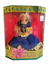 Kid Kore Holiday Kelsey Vintage Special Edition Doll 1996 Blonde Blue Gown - £12.66 GBP