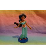 Disney Aladdin Princess Jasmine PVC Figure on Blue Base - £2.33 GBP