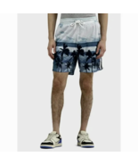 No Boundaries Men&#39;s Mesh Shorts LARGE (36-38) Palm Tree Print 6&quot; Pockets... - $26.10 CAD