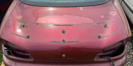 1997-2003 Pontiac Grand Prix Rear Trunk Panel Genuine Oem Clear Coat Peeling - £104.88 GBP