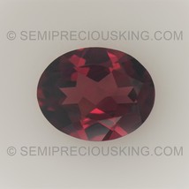 Natural Rhodolite Oval Faceted Cut 10X8mm Raspberry Color VS Clarity Loose Gemst - £60.16 GBP