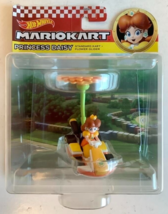 NEW Mattel HDB41 Hot Wheels Mario DAISY Standard Kart + Flower Glider 1:64 RARE - £39.52 GBP