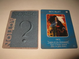 2003 Age of Mythology Board Game Piece: Norse Random Card: Recruit - Hel - $1.00