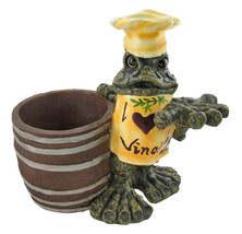 Zeckos `I Love Vino` Chef Toad Wine Cooler and Corkscrew Holder - $30.37