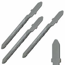 Fiberglass U Shank Scroll Jigsaw Blades Set 5 Carbide Grit Jigsaw Blades... - $14.84+