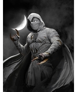 Moon Knight Poster Marvel Comics Oscar Isaac TV Series Art Print Size 24... - £9.41 GBP+