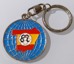 Spain 82 Fifa World Cup ✱ Rare Vintage Keychain Porte-Clés Football Soccer #3 - £17.90 GBP