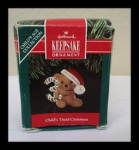 Hallmark Keepsake Child&#39;s Third Christmas Ornament 1989 - $146.39 MXN