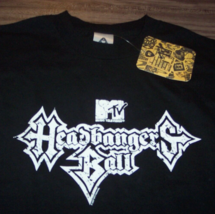 Mtv Music Television Headbangers Ball T-Shirt Medium New w/ Tag Heavy Metal - £29.75 GBP