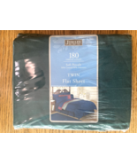 FACTORY SEALED Jubilee Twin Flat Sheet Hunter Gree 180 Thread Count Soft... - $335.37 MXN