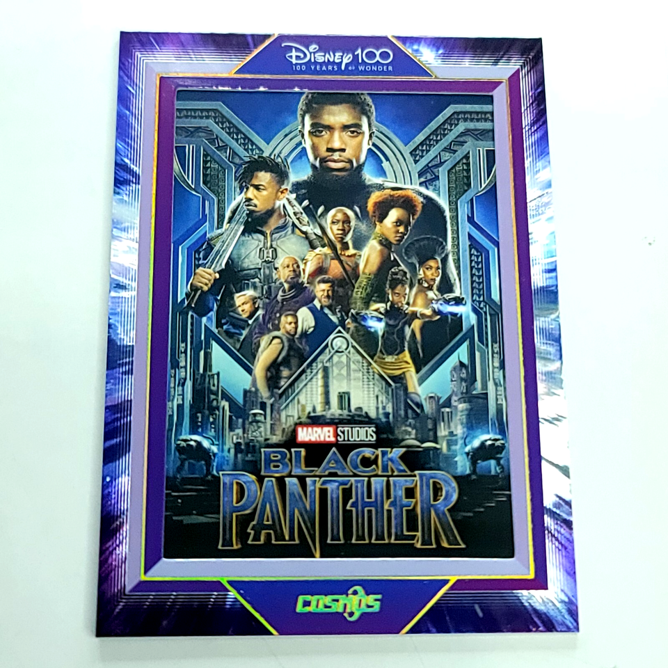 Black Panther Avengers Kakawow Cosmos Disney  100 All Star Movie Poster ... - $33.65