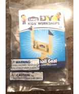 Lowes Build &amp; Grow - DIY Kids Workshop w/Patch - Football Field Goal NEW - $3.95