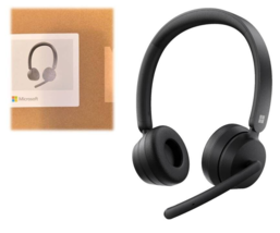 Microsoft Wireless Headset, On-Ear Headphones w/Noise-Reducing Microphone - £105.69 GBP