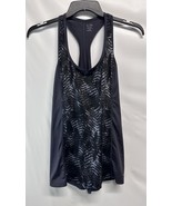 Champion C9 Athetic Top Racerback Hi Lo Black &amp; Gray Size Large - $20.31 CAD