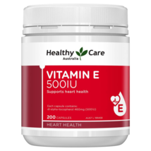 Healthy Care Vitamin E 500IU - 200 Capsules - £87.84 GBP